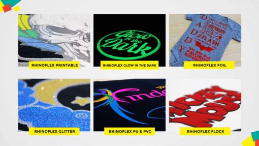 Jenis Polyflex Dalam Dunia Sablon Digital - Rhinoflex
