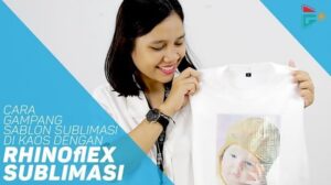 Cara Sablon Kaos Dengan Polyflex Sublimasi