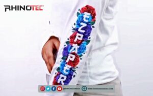 Cara Sablon Polyflex di Kaos Lengan Panjang