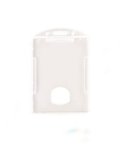 ID Card Holder Transparant White
