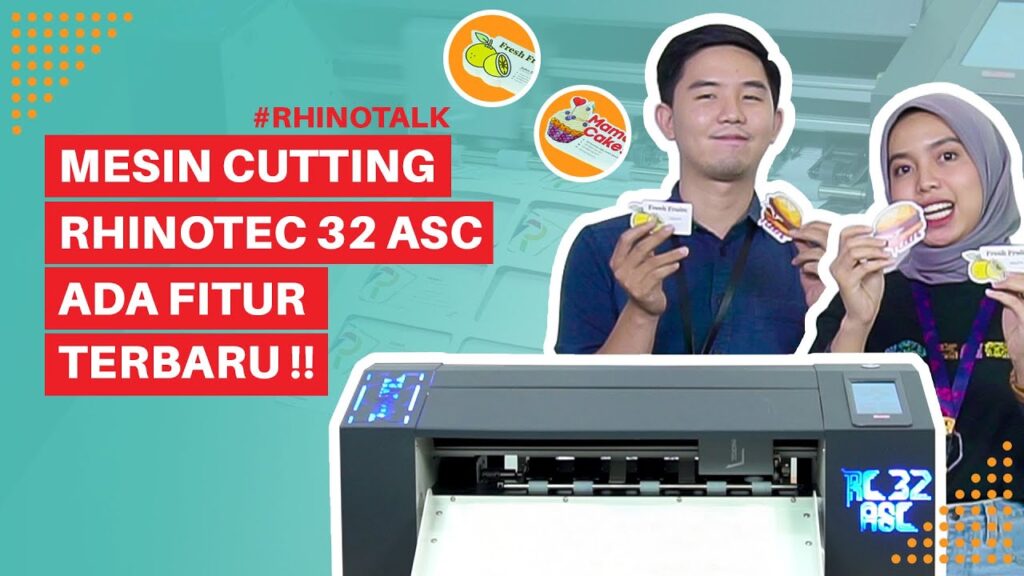 Fiitur Baru - Proses Cutting Die Cut Lebih Mudah Dengan Rhinotec RC 32 ASC