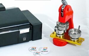 Mesin Press Sablon Khusus Cetak Pin