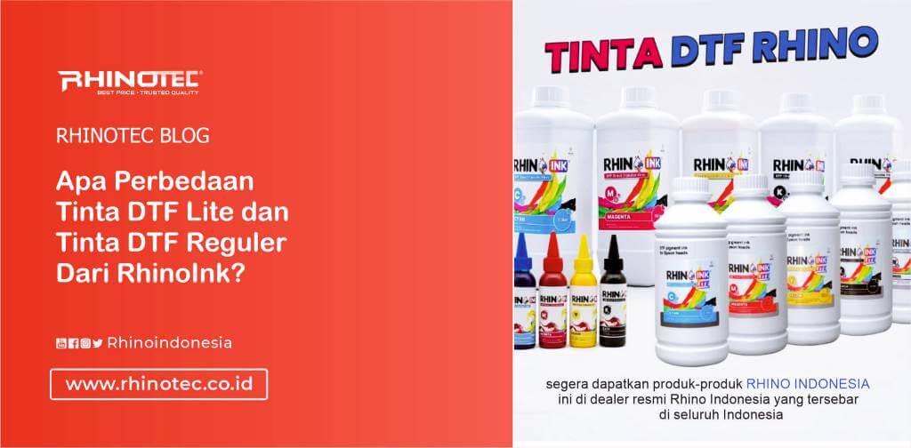 Apa Bedanya Tinta DTF Lite dan Reguler?