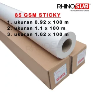 Kertas Sublim Roll Premium 85 GSM Sticky
