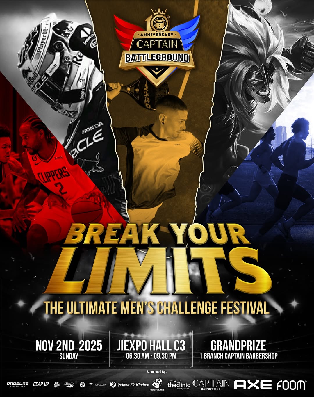 Captain Battleground Break Your Limits (1)