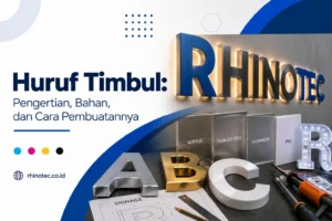 Huruf Timbul: Pengertian, Bahan, dan Cara Pembuatannya