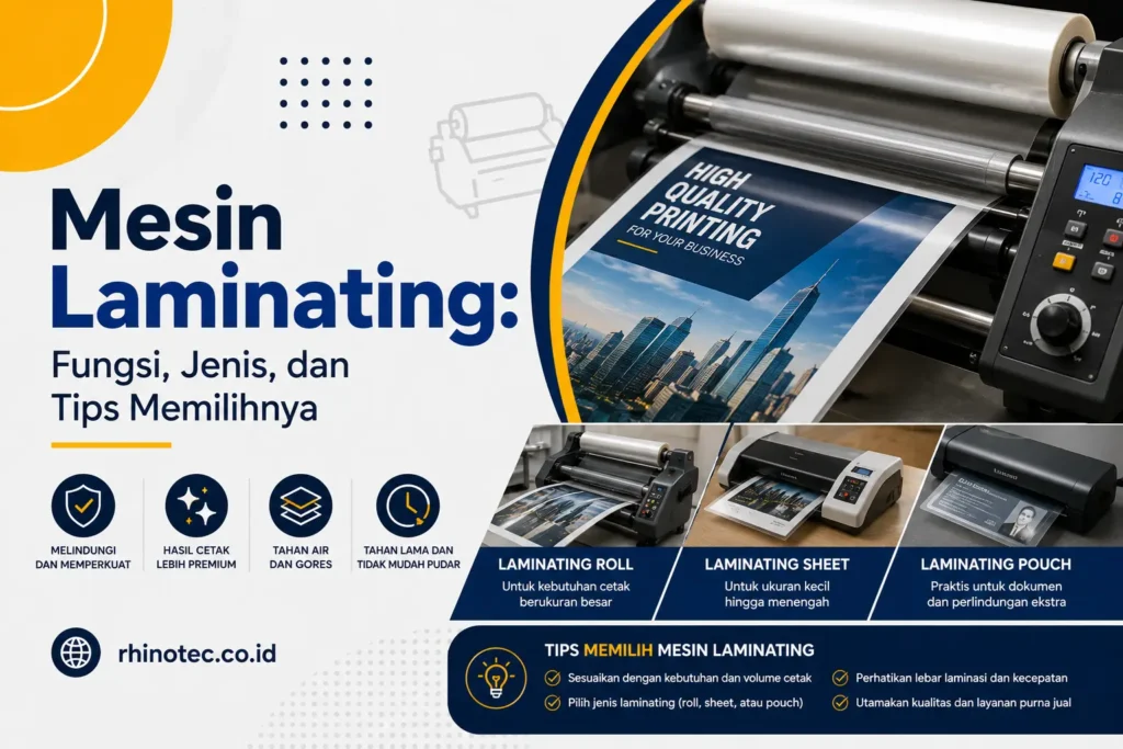 Mesin Laminating: Fungsi, Jenis, dan Tips Memilihnya